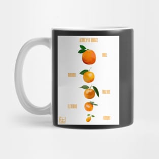 Hierarchy of Oranges Mug